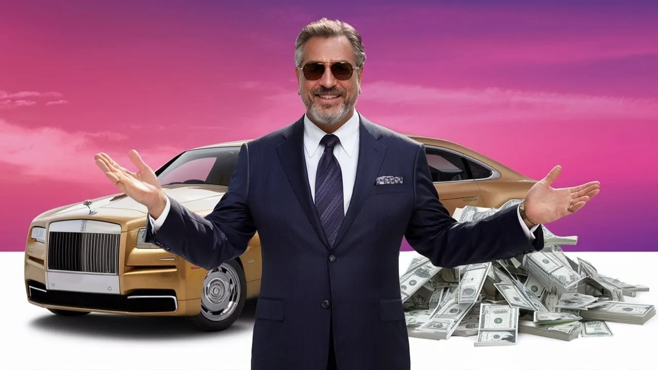 Rich person podcast pic