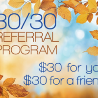 30 30 referral bonus