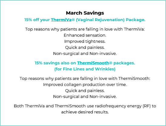 thermiva and thermismooth special